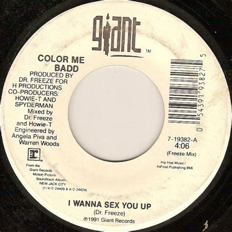 Color Me Badd I Wanna Sex You Up 1991 Vinyl Discogs