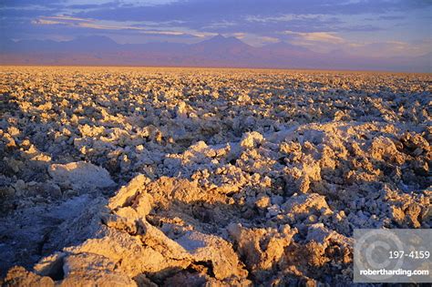 Atacama Salt Flats Salar De Stock Photo
