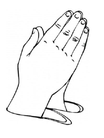 Picture Of Little Girl Praying Black And White Clipart 20 Free Cliparts