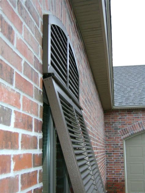 Exterior Storm Shutters For Windows Las Windows Are Manufactured