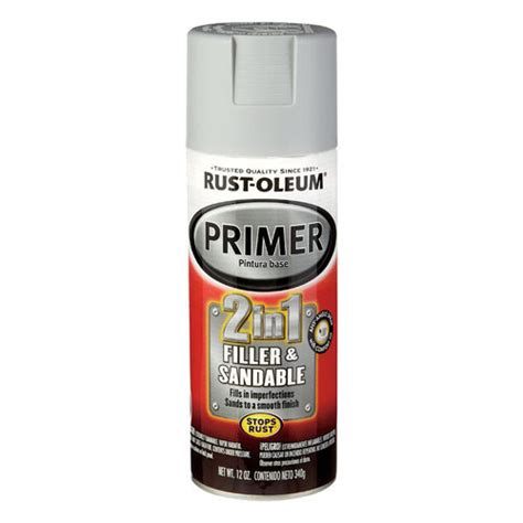 Rust Oleum 260510 Automotive 2 In 1 Filler And Sandable Primer Spray
