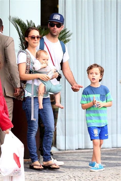 Natalie Portman And Benjamin Millepied Step Out In Rio With Their Kids