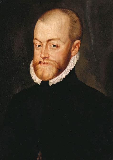 Spanish School 16th Century Philip Ii King Of Spain 1527 1598