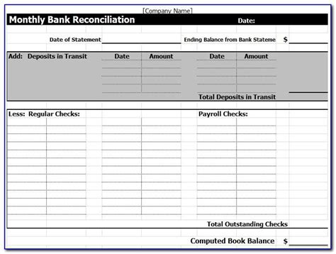 This article provides details of the excel template bank reconciliation that you can download now. Cam Reconciliation Templates For Excel - Form : Resume ...