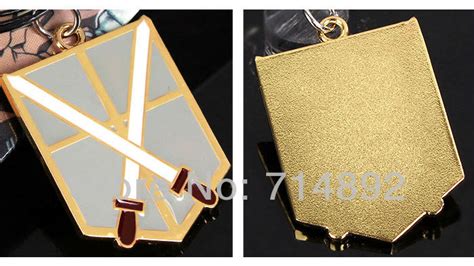 Купить 4штлот нападение на Титан косплей легион логотип ожерелье аниме
