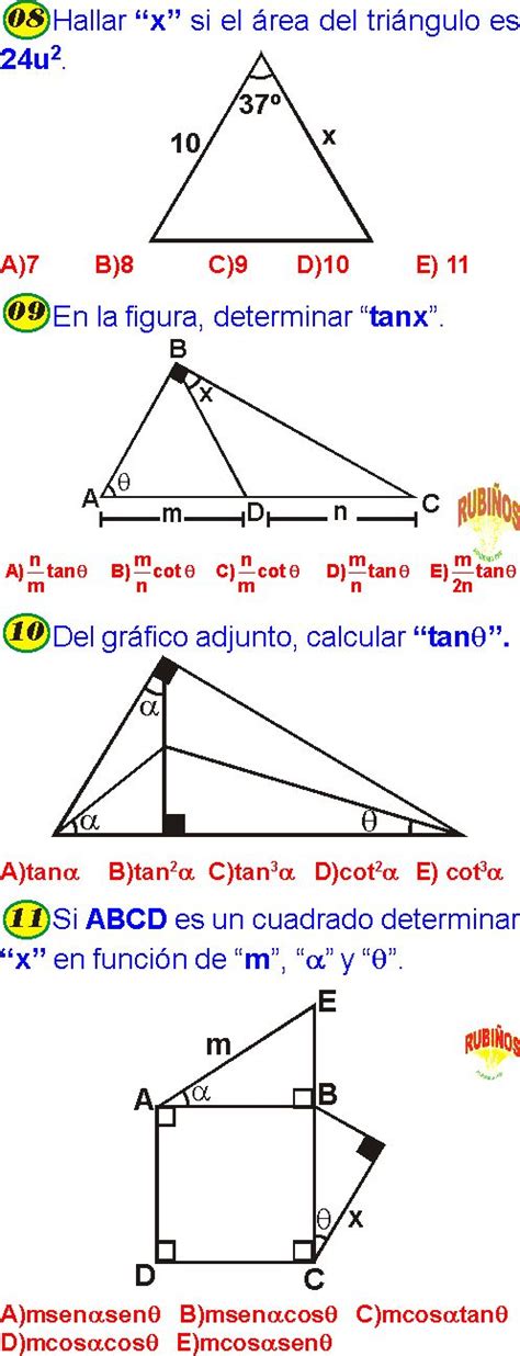 Three Triangles Are Shown With The Names And Their Corresponding