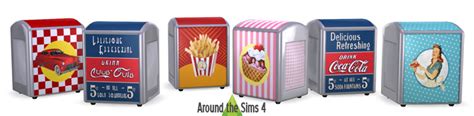 Around The Sims 4 Custom Content Download Objects American Diner