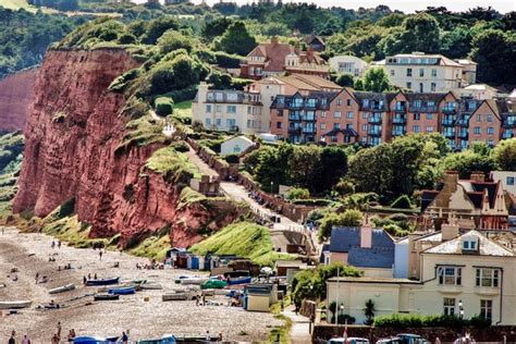 Budleigh Salterton Beach And Cliffs Mr Eugene Birchall Cc By Sa Geograph Britain And