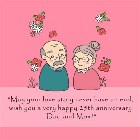 Happy 25th Anniversary Wishes For Wedding Quotes Messages Status