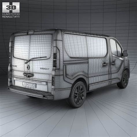 Renault Trafic Passenger Van Car D Models Store