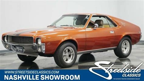 Classic Vintage Muscle Car 4 Speed Manual For Sale Amc Amx 1969 For Sale