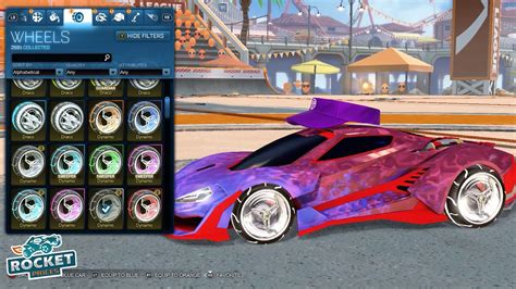 All Painted Dynamo And Reactor Exotic Wheels On Cyclone Showcase Rocket