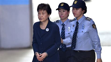 Ousted South Korean President Park Geun Hye Given 24yrs In Jail Over