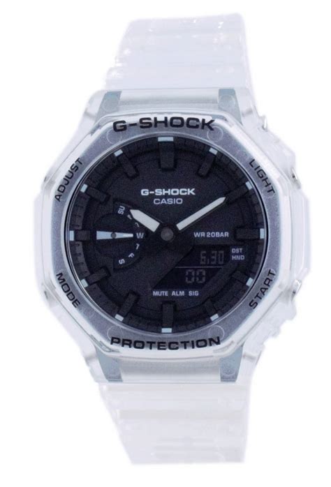 Casio G Shock Skeleton Transparent Diver S Analog Digital Quartz Ga