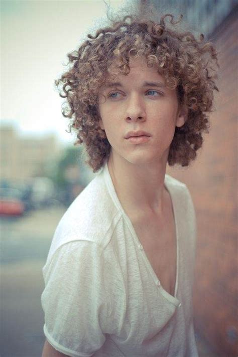 Best hairstyle for curly hair boy. Do curly-haired boys look more attractive than straight ...