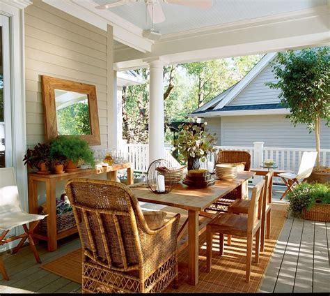 country style back porch decorating ideas — randolph indoor and outdoor design