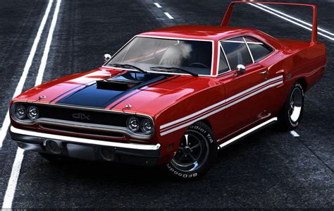 Muscle Car 1970 Plymouth Gtx By Thecarloos On Deviantart