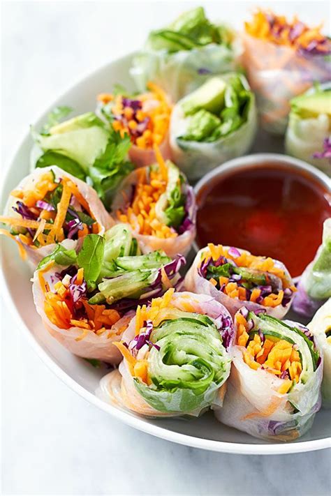 Though nowadays, spring roll wrappers are. Veggie Spring Rolls Recipe — Eatwell101