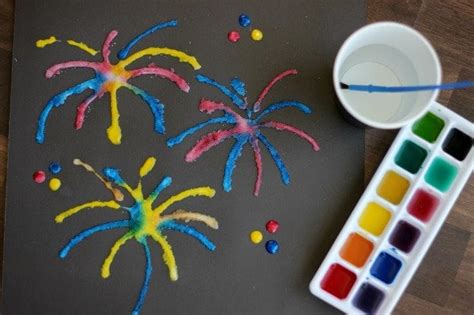 Salt Art Painting For Kids Gluesticks