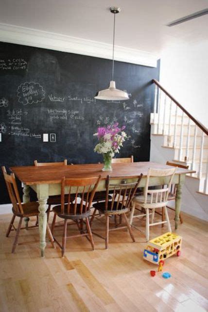 31 Chalkboard Dining Room Décor Ideas Youll Love Digsdigs