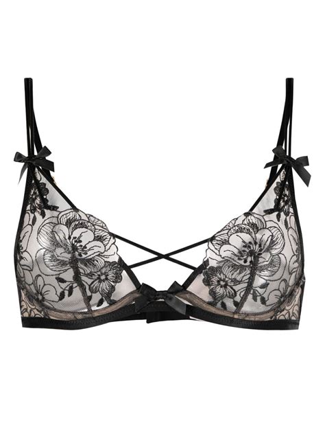 Agent Provocateur Kalia Sheer Bra Farfetch