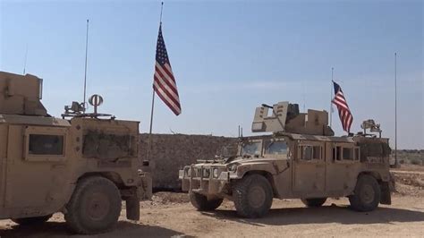 Hundreds Of Us Marines Deployed To Syria Filmed On The Move Ahead Of