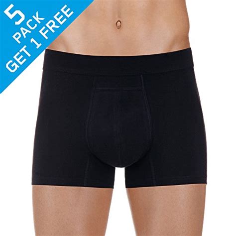 protechdry washable urinary incontinence cotton boxer brief underwear for men with front