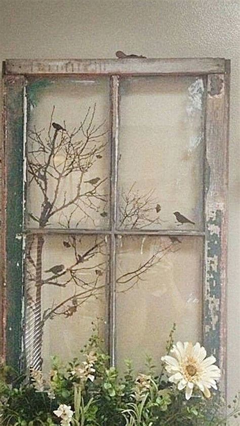 Old Window Crafts Old Window Decor Old Window Projects Diy Projects