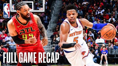 4 team in the eastern conference if they beat the atlanta hawks at msg on wednesday night. KNICKS vs HAWKS | Dennis Smith Jr. Leads NYK In Atlanta ...