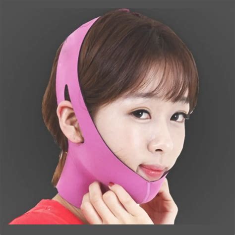 face v shaper 3d facial slimming mask relaxation face lift up belt reduce double chin face mask