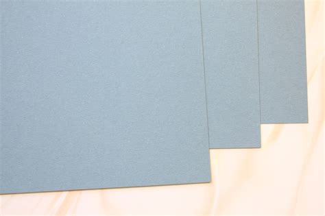 Dusty Blue Matte Colour Card Stock 240gsm Etsy