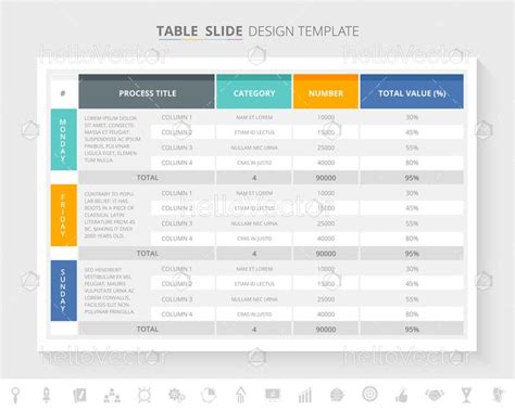 Infographic Table Layout Download Graphics And Vectors Graphic Design