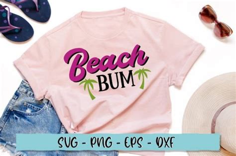 Beach Bum Svg Graphic By Extreme Designart · Creative Fabrica