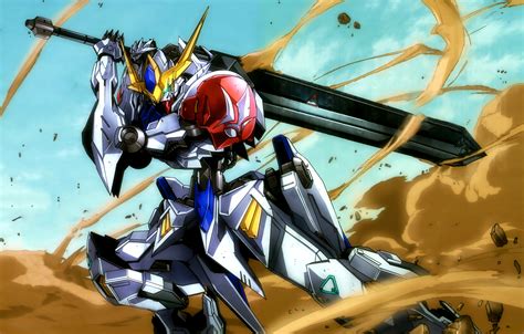 Anime Mobile Suit Gundam Iron Blooded Orphans 4k Ultra HD Wallpaper By