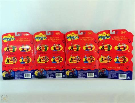 The Wiggles Complete 8 Figure Set New Rare Murray Greg Anthony Wags