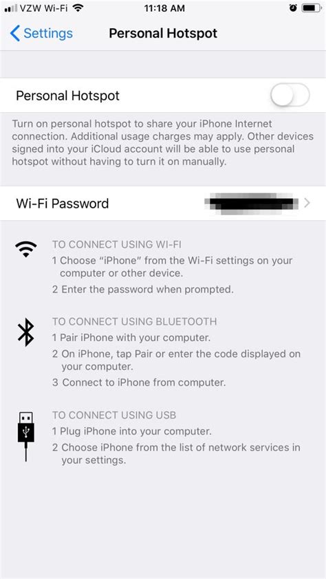 How To Turn On And Use Personal Hotspot On An Iphone