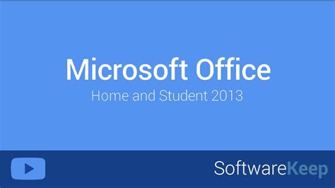 Microsoft Office Home And Student 2013 Youtube
