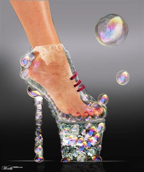 Bubble Shoe Worth1000 Contests Crazy Shoes Funky Shoes Crazy Heels