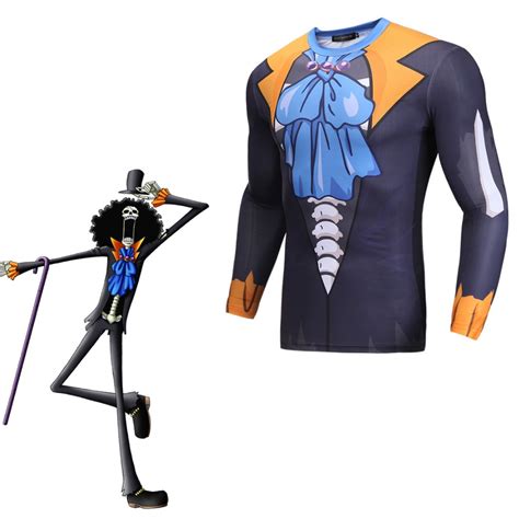 Buy One Piece Brook 3d Print T Shirt Cosplay Costume