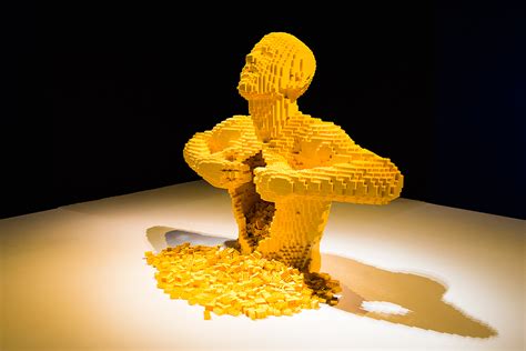 Lego Art Sculptures Exhibition At Artscience Museum Singapore By Nathan