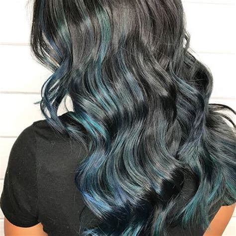 17 Gorgeous Blue Black Hair Ideas Youll Want To Try Now By