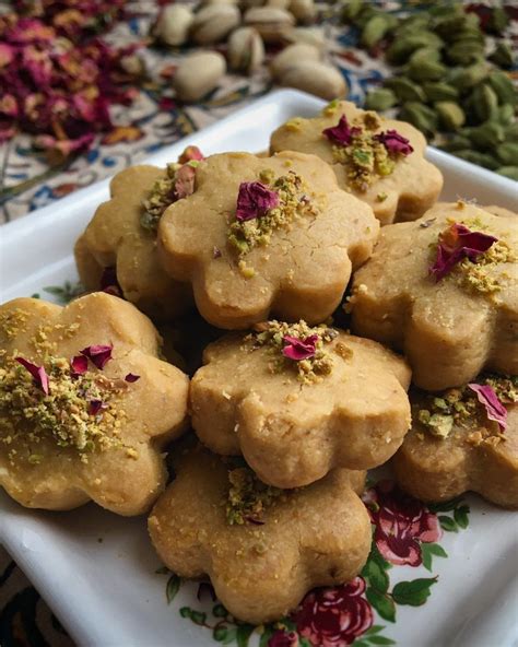 persian chickpea cookies recipe the feedfeed