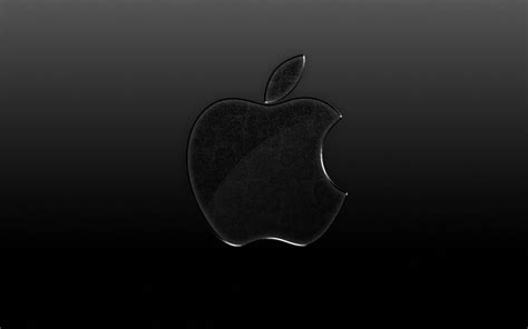 Apple Inc Wallpaper Shiny Black Apple Wallpapers Hd