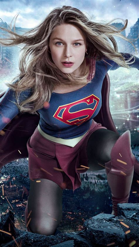 1080x1920 Melissa Benoist Supergirl 2017 Tv Series Iphone 76s6 Plus
