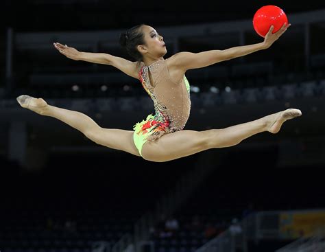 Rhythmic Gymnast Shows Sport Is More Than Prancing Around