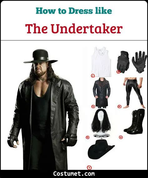 The Undertaker Costume For Cosplay And Halloween