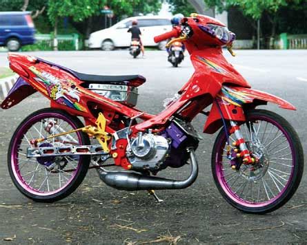 Satria 2tak modif cross kab labuhanbatu jualo via jualo.com. Modifikasi Satria 2 Tak Kontes : Modif Satria Fu Si Kuning ...