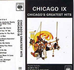 Chicago Chicago IX Chicago S Greatest Hits 1975 Cassette Discogs