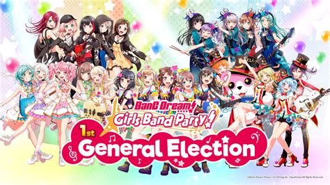 Bang Dream Girls Band Party 1st General Election Tokyo Otaku Mode