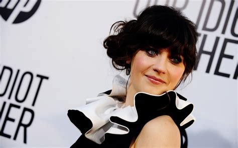 Zooey Deschanel Wallpaper Collection Icon Magazine